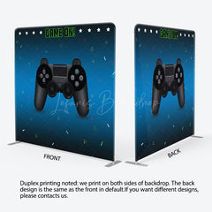Lofaris Game Console Happy Birthday Square Tension Backdrop