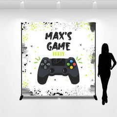 Lofaris Game Night Party Custom Birthday Backdrop For Kids