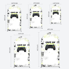 Lofaris Game On Happy Birthday Sweet Simple Arch Backdrop