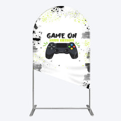 Lofaris Game On Happy Birthday Sweet Simple Arch Backdrop