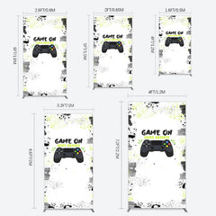 Lofaris Game On Happy Birthday Sweet Simple Rectangle Backdrop