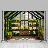Lofaris Garden Glass Room Studio Spring Photography Backdrop