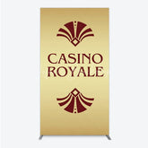 Lofaris Gold Casino Royale Inspired Rectangle Backdrop James Bond 007 Themed Party Decor Art Deco Adult Birthday