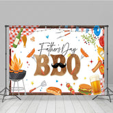 Lofaris Gourmet Picnic Happy Fathers Day Bbq Party Backdrop