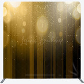 Lofaris Gradient Brown Bokeh Photo Square Tension Backdrop