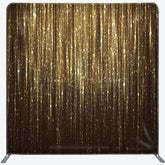 Lofaris Gradient Brown Glitter Dance Square Tension Backdrop