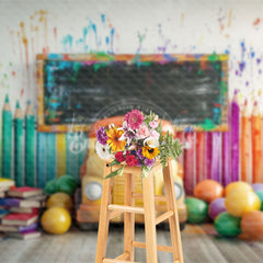 Lofaris Graffiti First Day Back To School Photography Backdrop