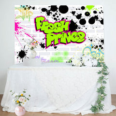 Lofaris Graffiti Fresh Prince Brick Wall Birthday Backdrop