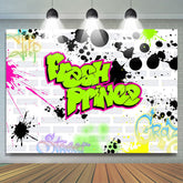 Lofaris Graffiti Fresh Prince Brick Wall Birthday Backdrop