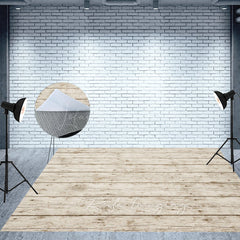 Lofaris Grain Mottled Retro Fabric Floor Backdrop For Photo