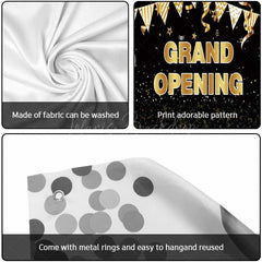 Lofaris Grand Opening Ribbons Celebration Garage Door Banner