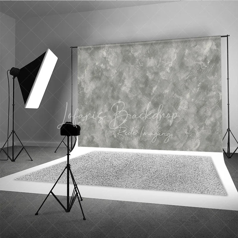 Lofaris Gray Abstract Textured Photography Backdrop Distressed Concrete Plaster Wall Background for Professional Photo Studio