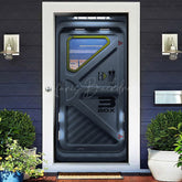 Lofaris Gray Biochemistry Laboratory Door Party Cover