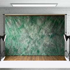 Lofaris Green and Grey Abstract Mottled Photography Backdrop Artistic Textured Studio Prop for Professional Portrait Sessions