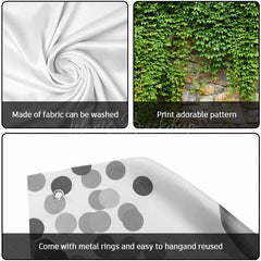 Lofaris Green Vine Leaves Stone Wall Garage Door Banner