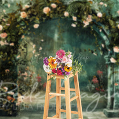 Lofaris Green Wall Plant Floral Arch Wedding Photo Backdrop