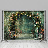Lofaris Green Wall Plant Floral Arch Wedding Photo Backdrop