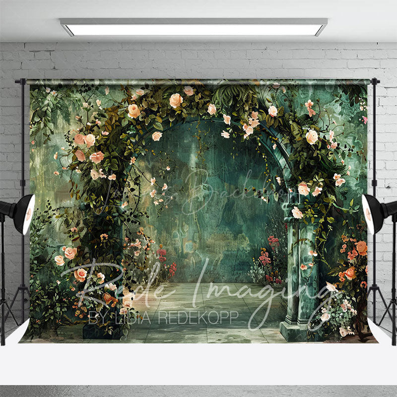 Lofaris Green Wall Plant Floral Arch Wedding Photo Backdrop