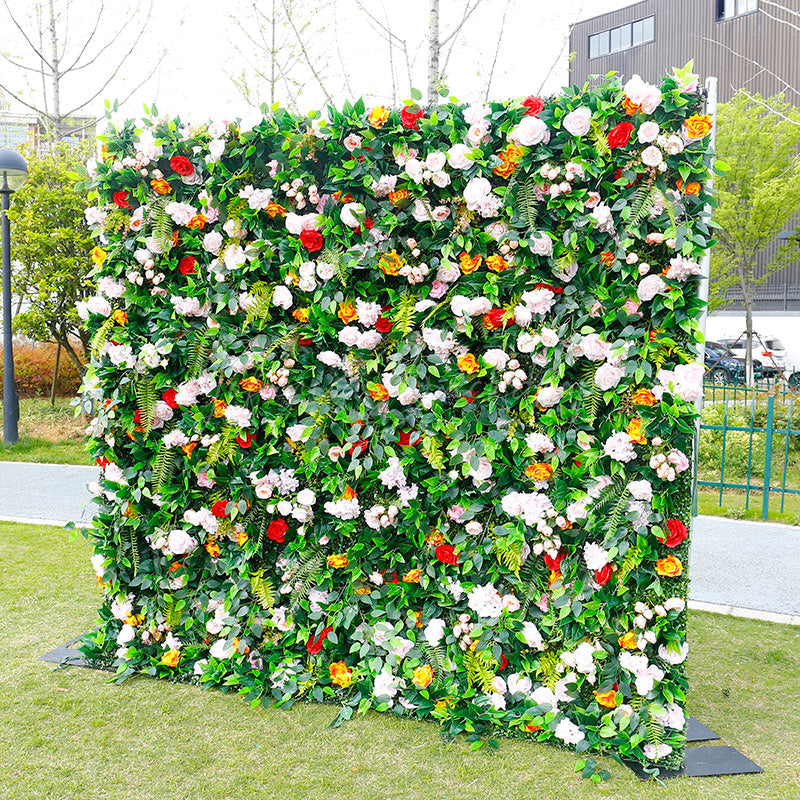 Lofaris Greenery Floral Artificial Flower Wall For Wedding