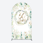Lofaris Greenery Garland Anniversary 50 Years Arch Backdrop