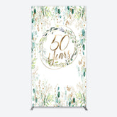 Lofaris Greenery Garland Anniversary 50 Years Rectangle Backdrop