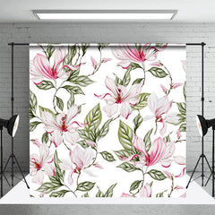 Lofaris Greeny Leaves Flowers Fine Art Photography Backdrop