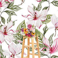 Lofaris Greeny Leaves Flowers Fine Art Photography Backdrop
