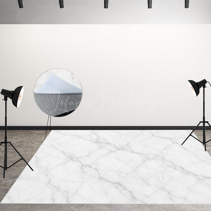 Lofaris Grey Crack Marble Fabric Floor Backdrop For Photo
