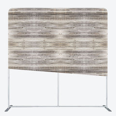 Lofaris Grey Vibe Wood Photography Square Tension Backdrop
