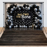 Lofaris Halloween Bad Two Bone Cake Smash Combo Set Backdrop