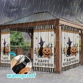 Lofaris Halloween Nights Waterproof Printed Outdoor Curtains