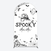 Lofaris Halloween One Spooky Dude Birthday Arch Backdrop