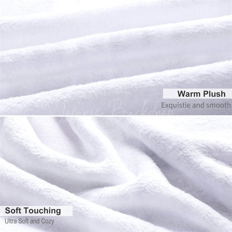 Lofaris Happy Birthday Couple Photo Custom Blanket