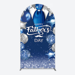Lofaris Happy Fathers Day Suit With Balloons Arch Backdrop