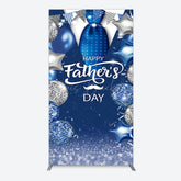 Lofaris Happy Fathers Day Suit With Balloons Rectangle Backdrop