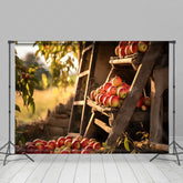 Lofaris Harvest Apple Farm Sweet Bokeh Photography Backdrop