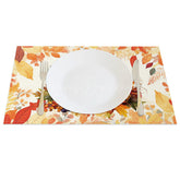 Lofaris Harvest Fruit And Melons Autumn Set of 4 Placemats