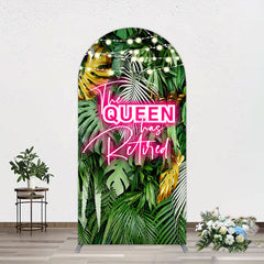Lofaris Hawaii Queen Retirement Party Bash Arch Backdrop