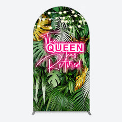 Lofaris Hawaii Queen Retirement Party Bash Arch Backdrop