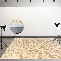 Lofaris Hawaiian Grass Arch Floral Summer Room Set Backdrop