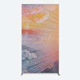 Lofaris Heavenly Sunrise Holy Halo Birthday Rectangle Backdrop