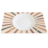 Lofaris Here Comes Sun Music World Cute Set of 4 Placemats