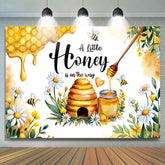 Lofaris Honey Bee Is On The Way Sweet Baby Shower Backdrop
