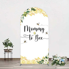 Lofaris Honeycomb Mommy To Bee Baby Shower Arch Backdrop