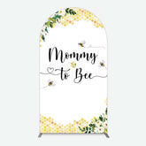Lofaris Honeycomb Mommy To Bee Baby Shower Arch Backdrop