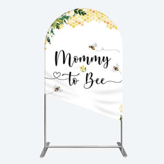 Lofaris Honeycomb Mommy To Bee Baby Shower Arch Backdrop