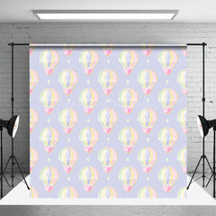 Lofaris Hot Air Balloon Heart Birthday Cake Smash Backdrop
