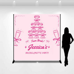 Lofaris Hot Bachelorette Party Custom Bridal Shower Backdrop
