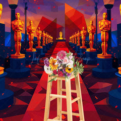 Lofaris Human Chess Sculpture Red Carpet Stage Photo Backdrop
