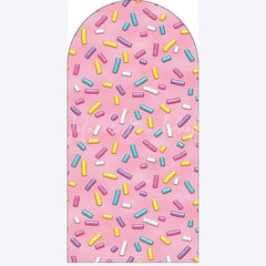 Lofaris Ice Cream Dessert Birthday Backdrop Sweet Candy Themed Arch Decor Fun Party Photo Booth for Girls